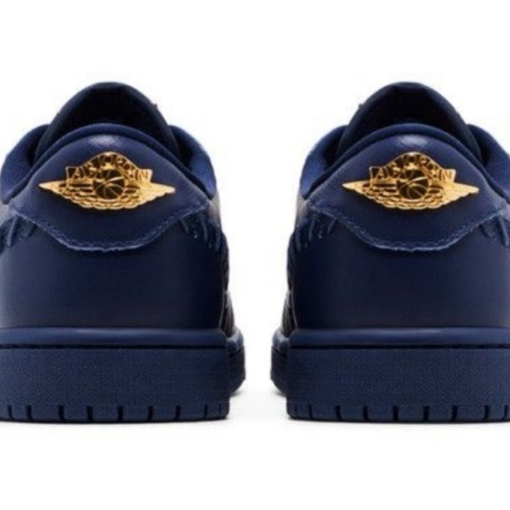 Rare Nike Air Jordan 1 Low Method of Make Midnight Navy woman’s size 7 - Picture 3 of 7